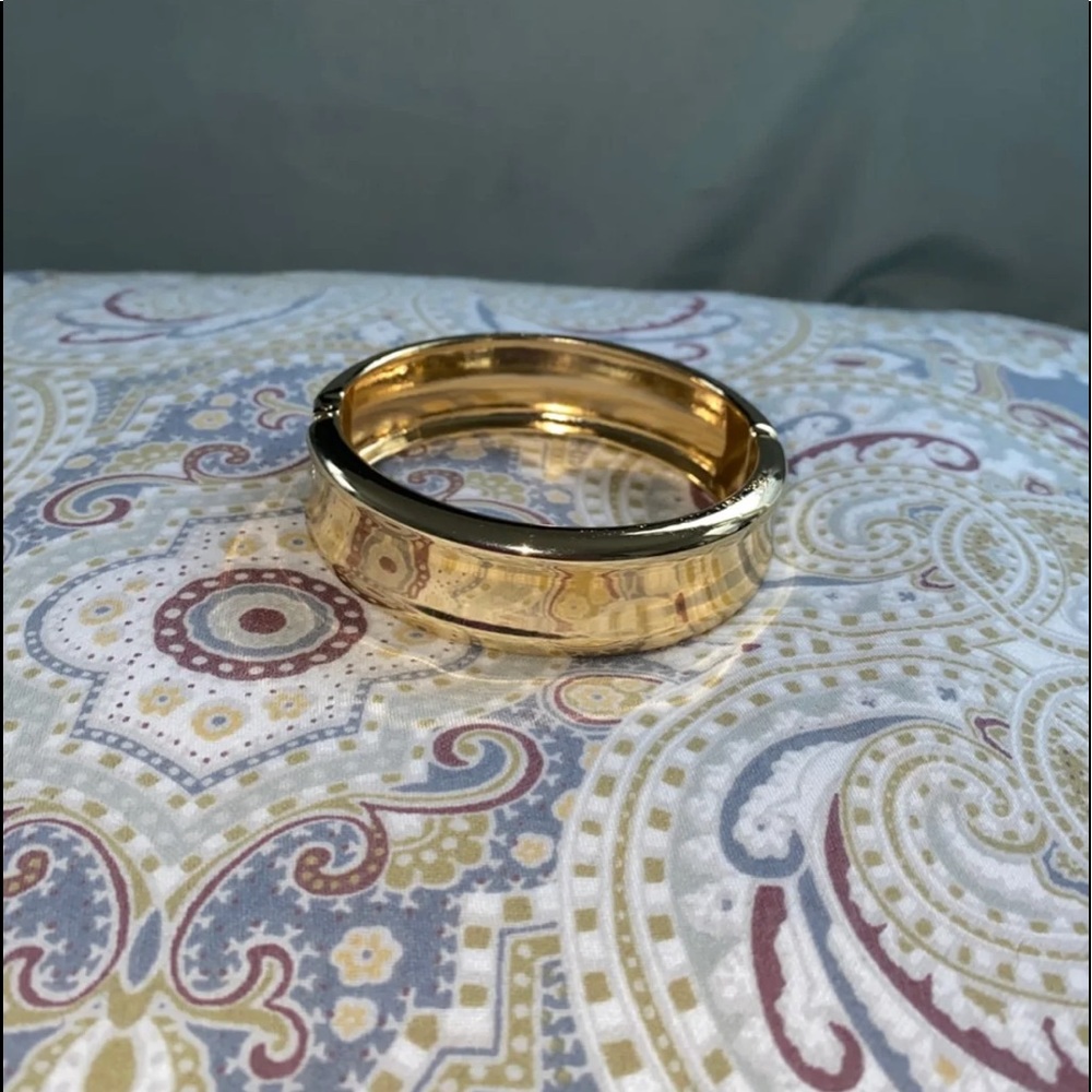 Gold Bangle Bracelet